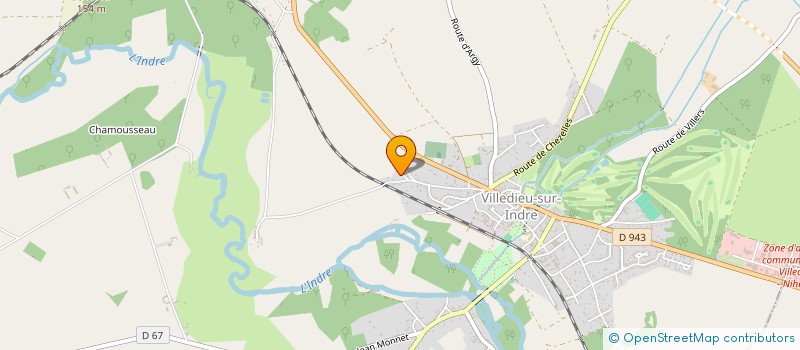 localisation de l'entreprise E-TECH DATA SYSTEM à VILLEDIEU-SUR-INDRE