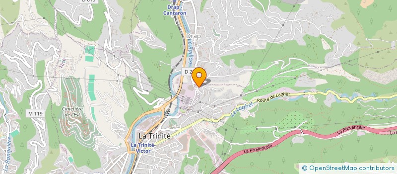 localisation de l'entreprise E-TECH-SOLUTION à LA TRINITE