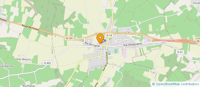 localisation de l'entreprise E-TECH-SYSTEMS  HIERSAC