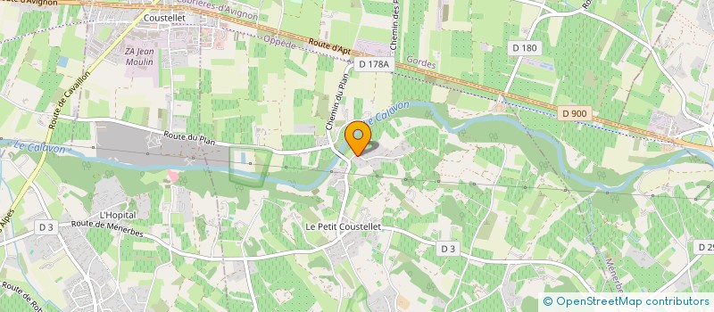 localisation de l'entreprise E-TEKSYS à OPPEDE