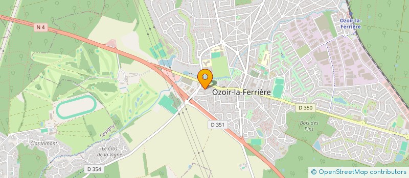 localisation de l'entreprise E-TENAGA à OZOIR-LA-FERRIERE