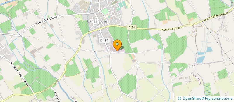 localisation de l'entreprise E.THERM (EQUIPEMENT THERMIQUE) à LANSARGUES