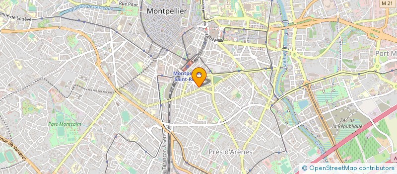 localisation de l'entreprise E-TOILE à MONTPELLIER