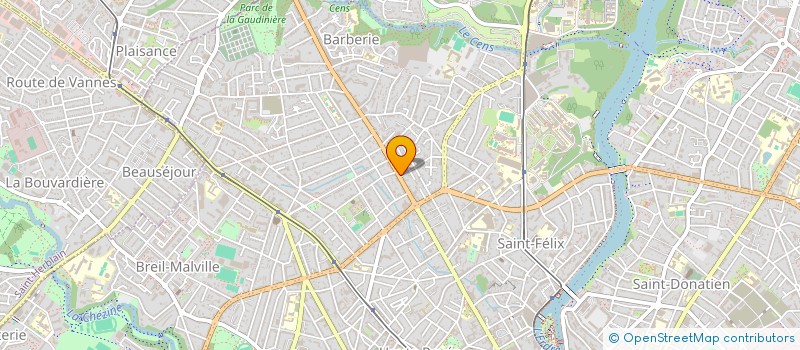 localisation de l'entreprise E-TOILE à NANTES
