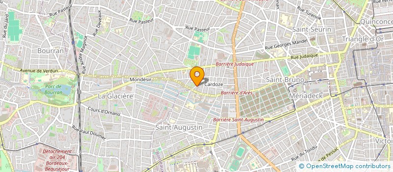 localisation de l'entreprise E-TOPIA.FR  BORDEAUX