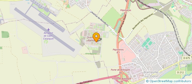 localisation de l'entreprise E-TRIADE  BRETTEVILLE-SUR-ODON