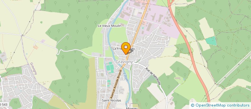 localisation de l'entreprise E-TROTT NORMANDIE à GRAVIGNY
