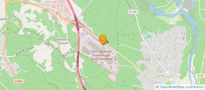 localisation de l'entreprise E-TSA  CLERMONT-L'HERAULT