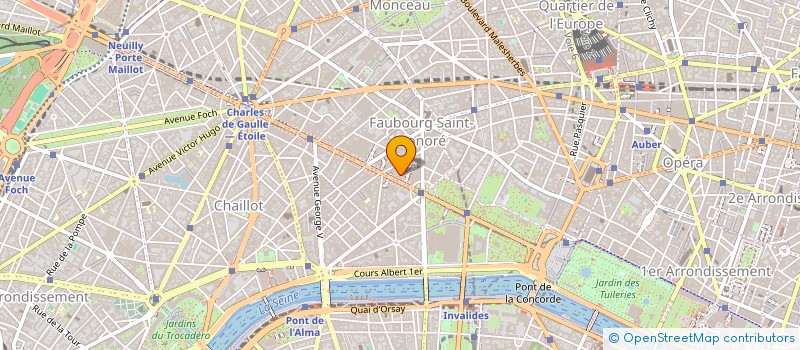 localisation de l'entreprise E-TYRE à PARIS