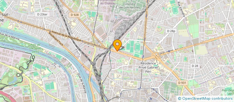 localisation de l'entreprise E.U.R.L. 3E (EEE) AUTOMOBILE  SAINT-DENIS