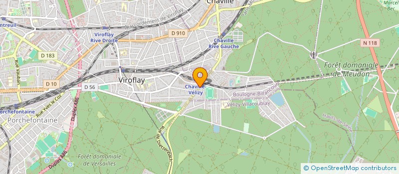 localisation de l'entreprise E.U.R.L. ANYSA à VIROFLAY