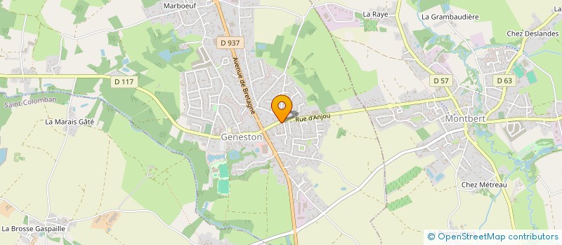 localisation de l'entreprise E.U.R.L. ATLANTI CAMPER  GENESTON