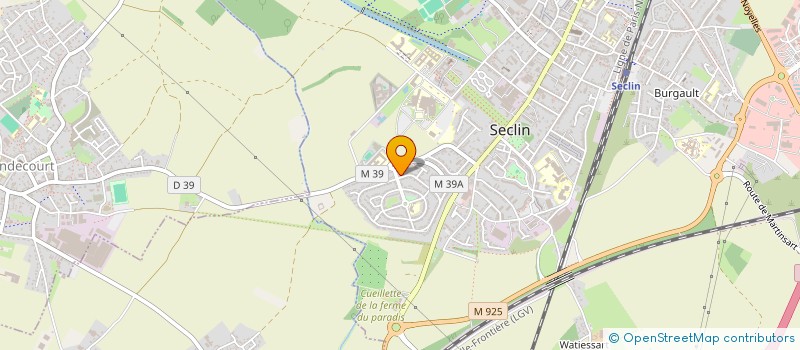 localisation de l'entreprise E.U.R.L. ATROPOS  SECLIN