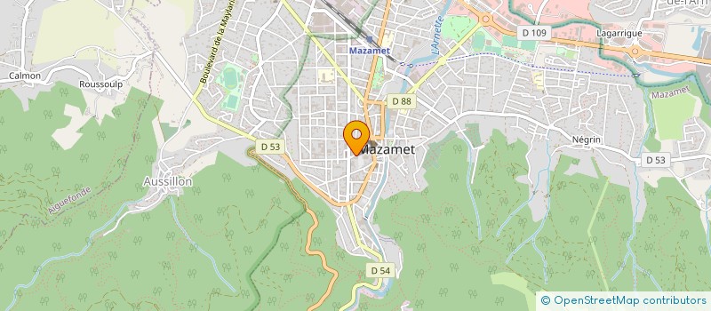 localisation de l'entreprise E.U.R.L. AVENIR AUTOMOBILE à MAZAMET