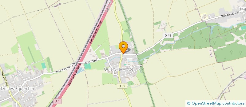 localisation de l'entreprise E.U.R.L BILLAUD  QUIERY-LA-MOTTE