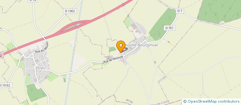 localisation de l'entreprise E.U.R.L. BONIFACE  NEUVILLE-BOURJONVAL