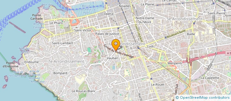 localisation de l'entreprise E.U.R.L. COMPTOIR CORSE à MARSEILLE