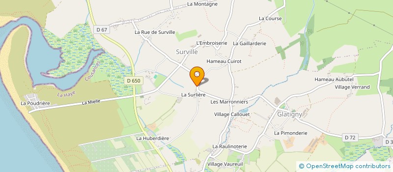 localisation de l'entreprise E.U.R.L. CONNIN OLIVIER  LA HAYE