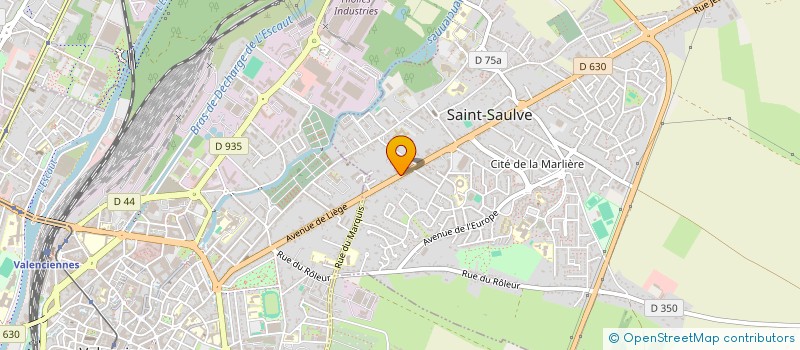 localisation de l'entreprise E.U.R.L. DUVAL D  SAINT-SAULVE