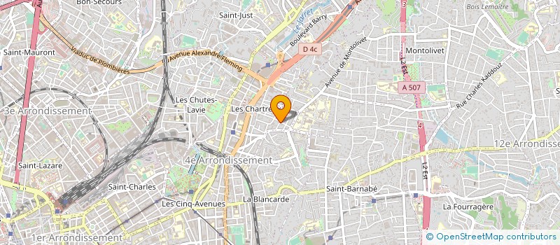 localisation de l'entreprise E.U.R.L HAROUT CREATION à MARSEILLE