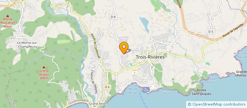 localisation de l'entreprise E.U.R.L INGENIERIE BATIMENTS ET TRAVAUX PUBLICS à TROIS RIVIERES