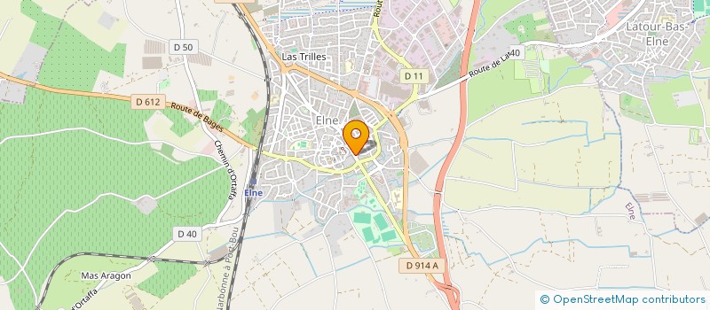 localisation de l'entreprise E.U.R.L J.P-MULTISERVICES  ELNE