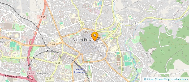 localisation de l'entreprise E.U.R.L LA MADELEINE DE MONTIGNY à AIX-EN-PROVENCE