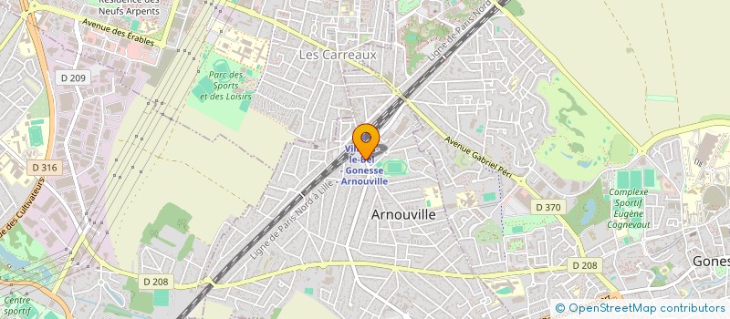 localisation de l'entreprise E.U.R.L. LIBRELEK à ARNOUVILLE