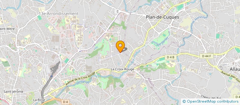 localisation de l'entreprise E.U.R.L M2 TERRASSEMENT  MARSEILLE