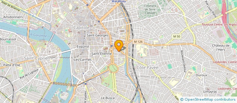 localisation de l'entreprise E U R L MANOMA à TOULOUSE