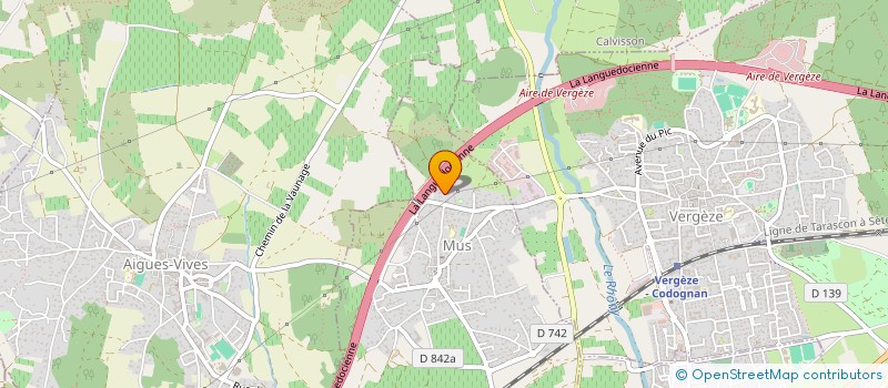 localisation de l'entreprise E.U.R.L MOLLE & FILS  MUS