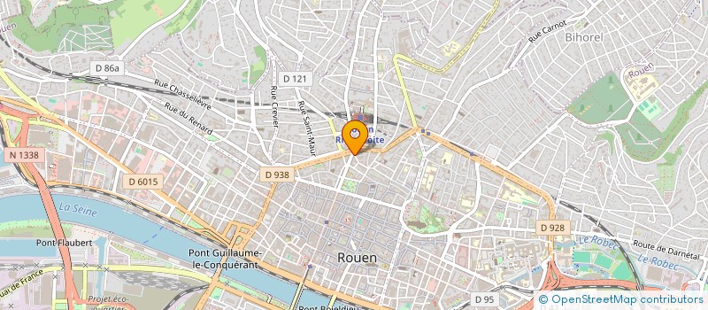 localisation de l'entreprise E.U.R.L PASSION PISCINE ROUENNAISE  ROUEN