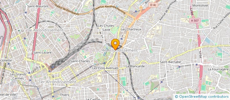 localisation de l'entreprise E.U.R.L. PHARMACIE VARIOL à MARSEILLE