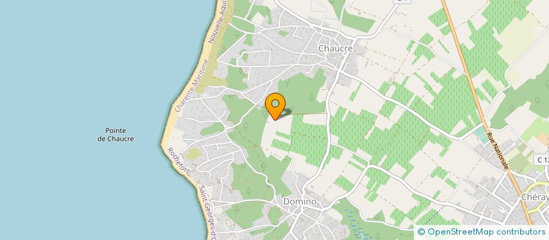 localisation de l'entreprise E.U.R.L. RENOV'OLERON à SAINT GEORGES D'OLERON
