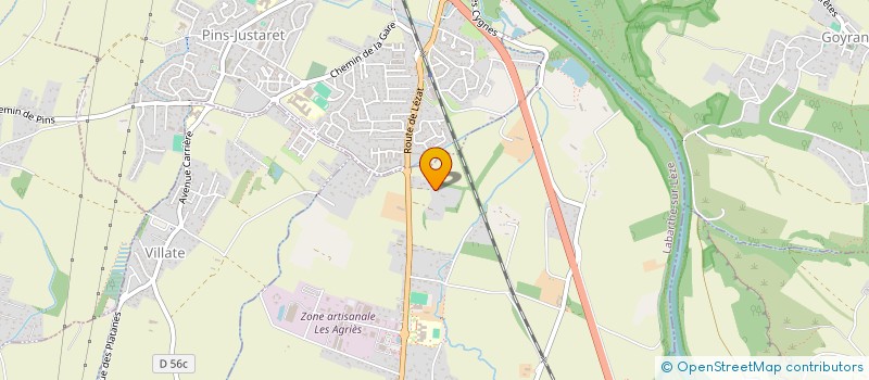 localisation de l'entreprise E.U.R.L S.E.R INVEST à LABARTHE-SUR-LEZE