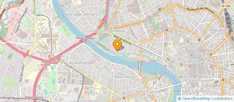 localisation de l'entreprise E.U.R.L. SAVEUR DES VINS à TOULOUSE