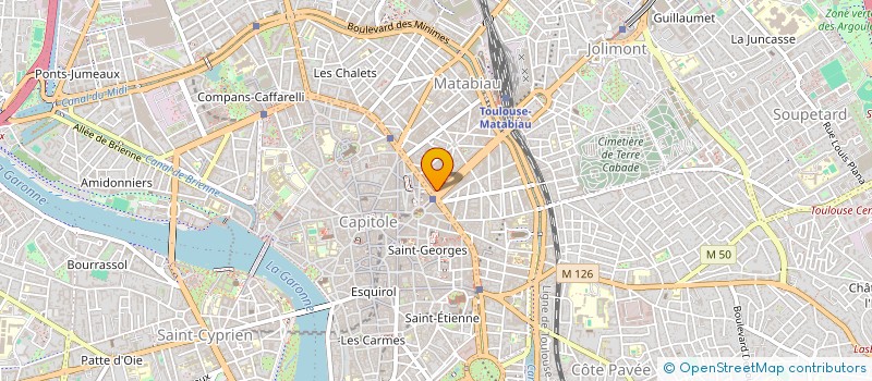 localisation de l'entreprise E.U.R.L. TITAMEYAO à TOULOUSE