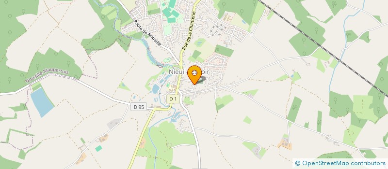 localisation de l'entreprise E.U.R.L. VIENNE HAUTE PRESSION  NIEUIL-L'ESPOIR