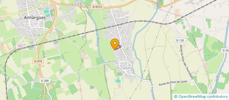 localisation de l'entreprise E.U.R.L YPE  LE CAILAR
