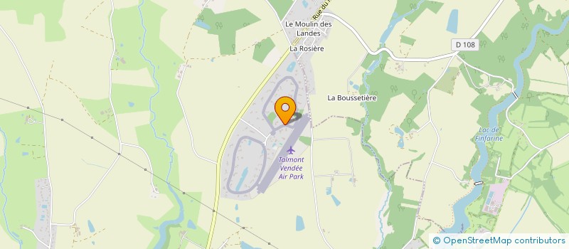 localisation de l'entreprise E.V. CONCEPTION  TALMONT-SAINT-HILAIRE