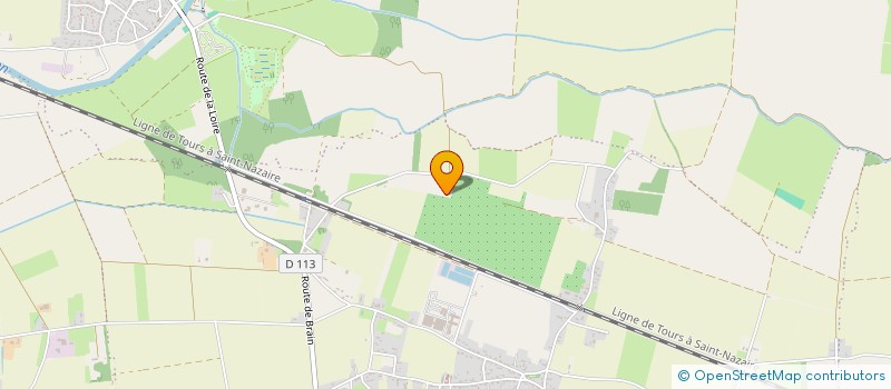 localisation de l'entreprise E.V.D  LOIRE-AUTHION