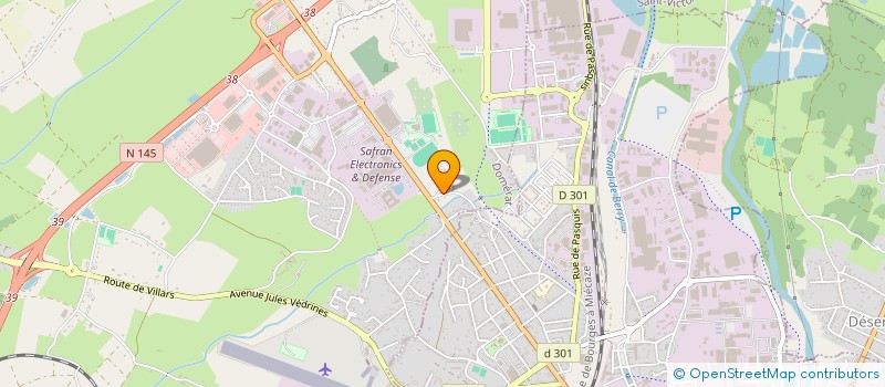 localisation de l'entreprise E.V.E. ENVIRONNEMENT VALORISATION EMPLOI à DOMERAT