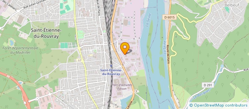localisation de l'entreprise E.V.T LAVAGE POIDS LOURDS à SAINT-ETIENNE-DU-ROUVRAY