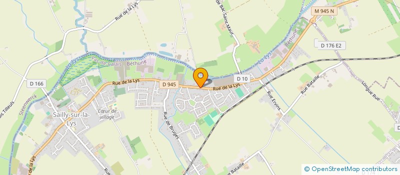 localisation de l'entreprise E VANMARCKE  SAILLY-SUR-LA-LYS