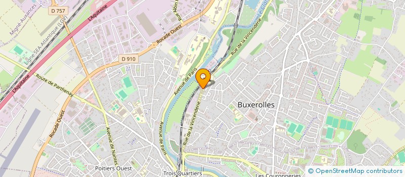 localisation de l'entreprise E VOLA VOLA  POITIERS