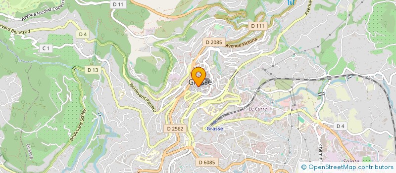 localisation de l'entreprise E.VOLTAIQUE à GRASSE