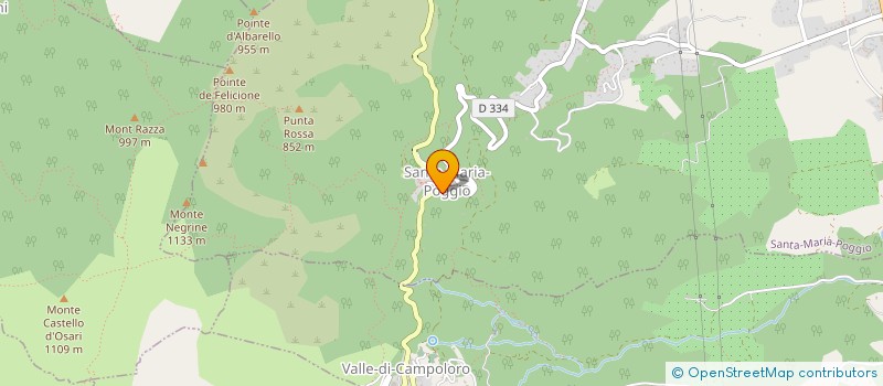 localisation de l'entreprise E VULTATE DI COSIMA à VALLE-DI-CAMPOLORO