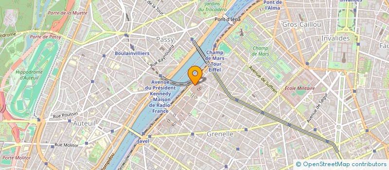 localisation de l'entreprise E-WAN  PARIS