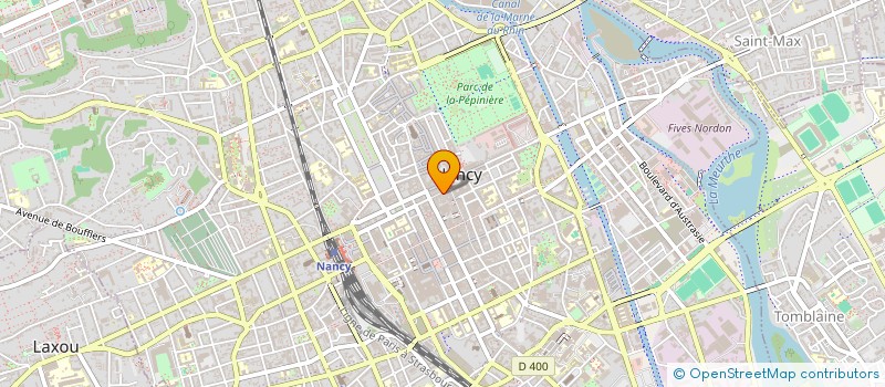 localisation de l'entreprise E-WAY NOTE  NANCY