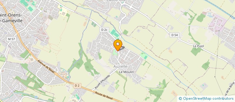 localisation de l'entreprise E-WHIZ  AUZIELLE